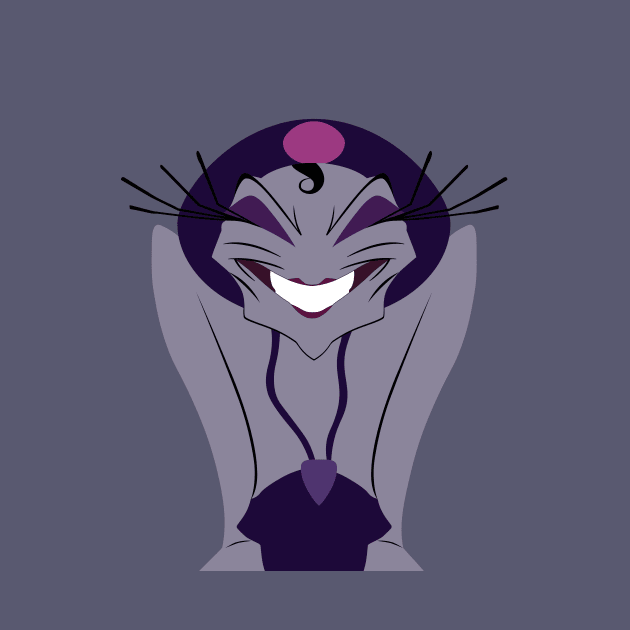 Minimal Yzma by PaprikaPanda