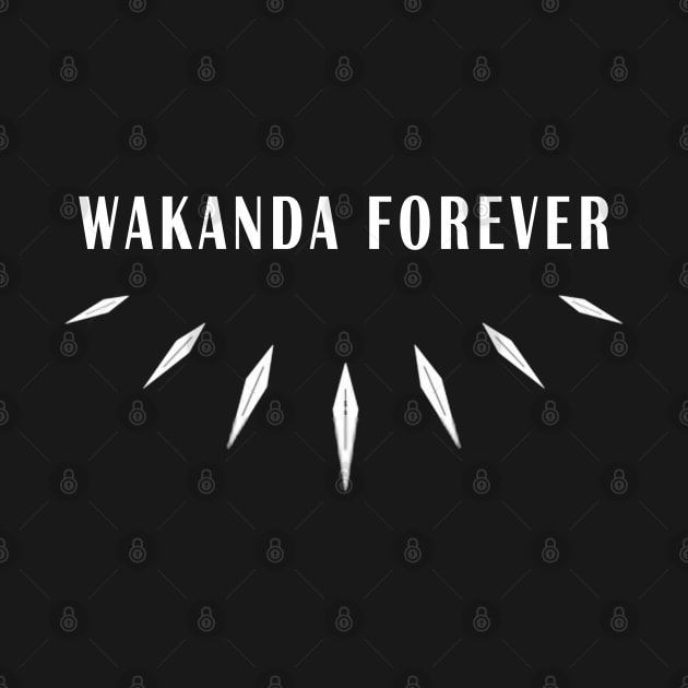 Black Panther Wakanda Forever by qrotero