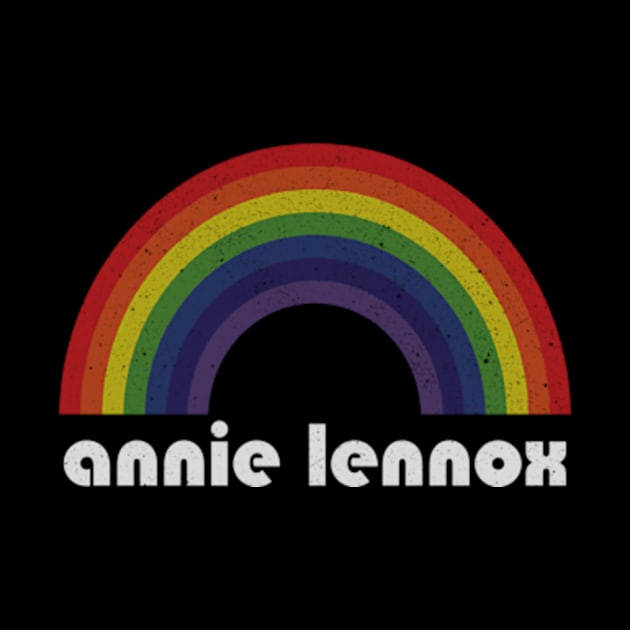 Annie Lennox / Vintage Rainbow Design // Fan Art Design by Arthadollar