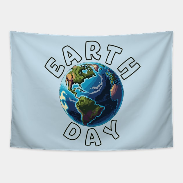 Earth Day Tapestry by Arcanum Luxxe Store