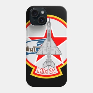 MiG 21 Fishbed - Soviet Phone Case