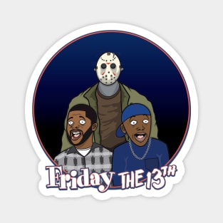 Friday the 13th Crossover Featuring Craig, Smokey, and Jason Magnet