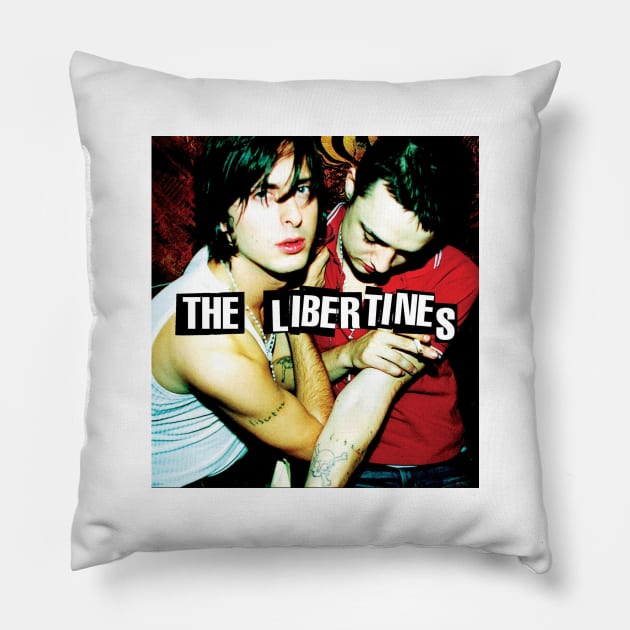 The Libertines Pillow by votjmitchum