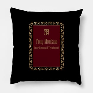 Tony Montana Scar Removal Treatment Pillow