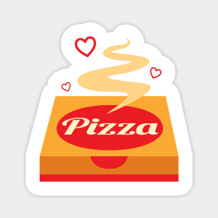 Pizza love, Pizza life, Funny pizza, funny Magnet