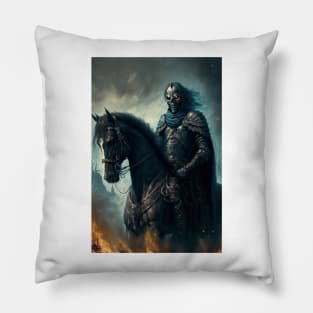 Death Knight On a Horse Pillow