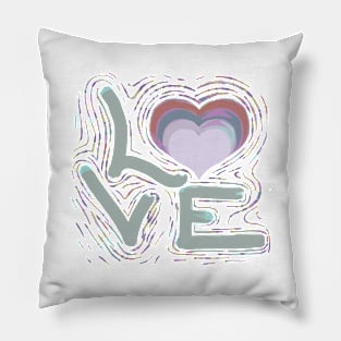 Pride Bi Love Bisexual Heart Lgbtq Pillow
