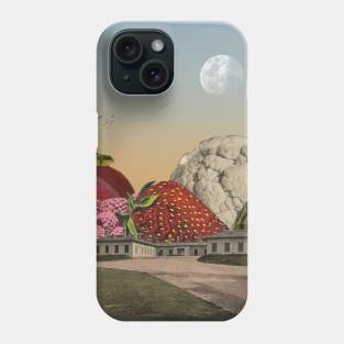 Country Living - Surreal/Collage Art Phone Case