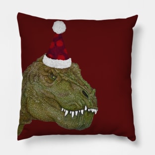 Christmas Dino Pillow