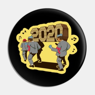 dancing coffin 2020 Christmas Pin