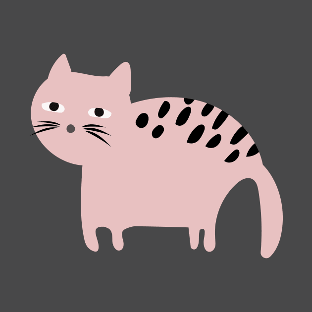 Draw vector illustration character collection cute cat.Doodle cartoon style. by Tjstudio