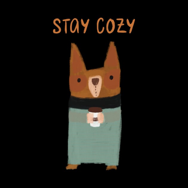 Stay cozy by Nikki_Arts