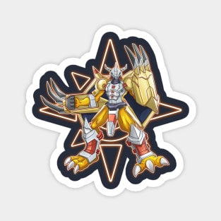 fanart wargreymon Magnet
