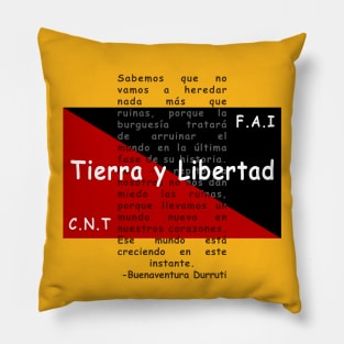 Tierra y Libertad Pillow