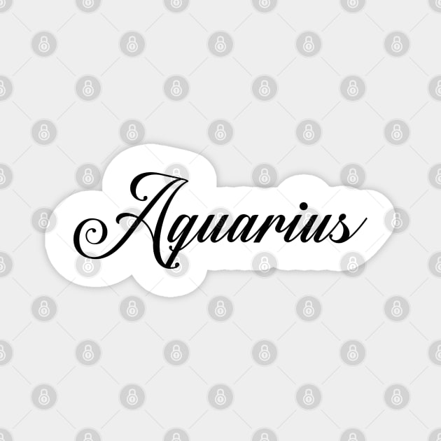 Aquarius Magnet by TheArtism