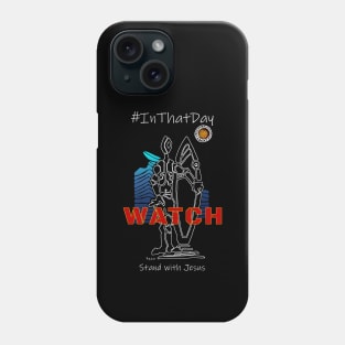 Stand With Jesus Surfer Phone Case