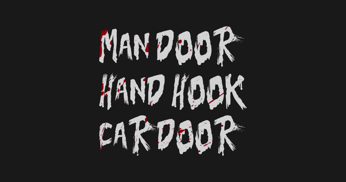 Man Door Hand Hook Meme Funny Scary Creepypasta Mug Teepublic