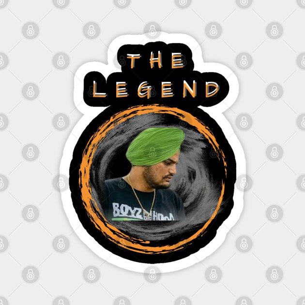 Music legend sidhu mose wala Magnet by stylishkhan