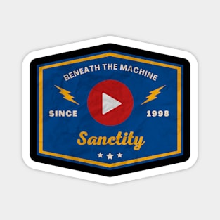 Sanctity // Play Button Magnet