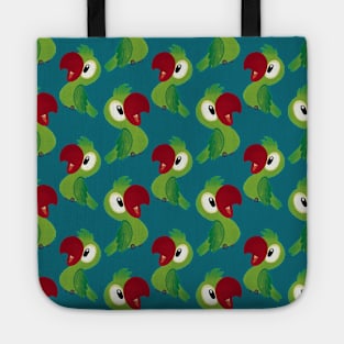 Bird Pattern, Parrot Pattern, Seamless Pattern Tote