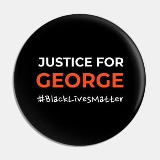 Justice For George Pin