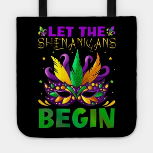 Let The Shenanigans Begin Mardi Gras Kids Tote