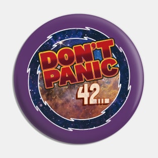 A tribute to the wisdom of the universe and the ultimate answer, "42" Pin