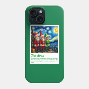 The elf in starry night Phone Case