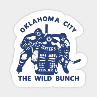 Oklahoma City Blazers Wild Bunch 1974-75 Magnet