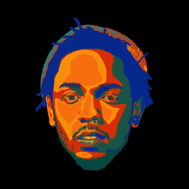 Kendrick Lamar Art by SHACHAR