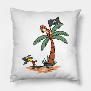 Calvin and Hobbes Pirate Pillow