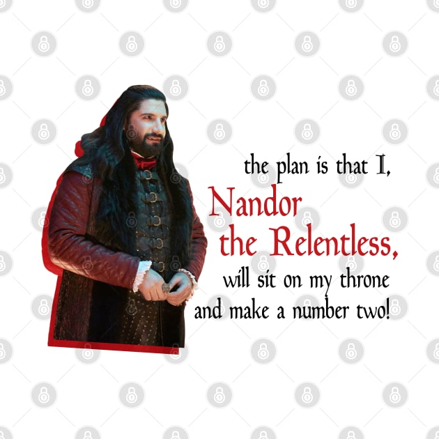 Nandor the Relentless Will Sit on His Throne and Make a Number Two! by Xanaduriffic