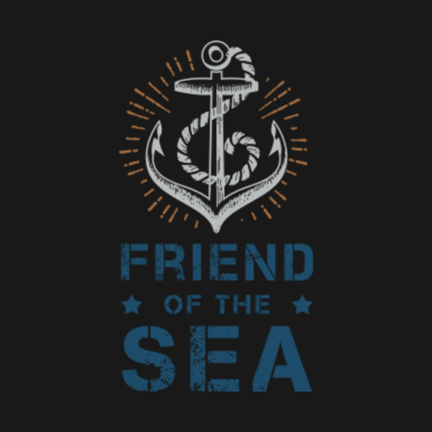 Friend of the sea Vintage TShirt TeePublic