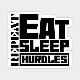 Eat Sleep Hurdles Magnet