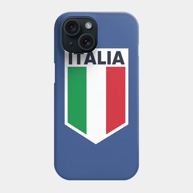 Italy Flag Emblem Phone Case by SLAG_Creative