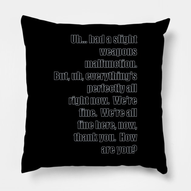 How are you? Pillow by 752 Designs