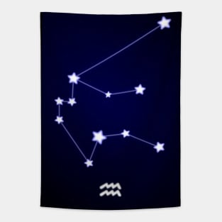 Aquarius Constellation Tapestry