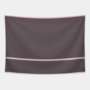 A singular blend of Wenge, Grey, Lotion Pink and Soft Pink stripes. Tapestry