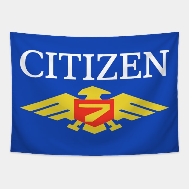 Citizen Eagle7 Tapestry by omerbonfil