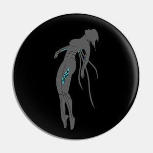 Sci-Fi Girl Pin