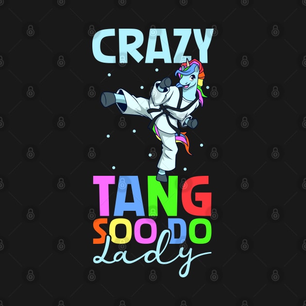 Unicorn - Crazy Tang Soo Do Lady by Modern Medieval Design