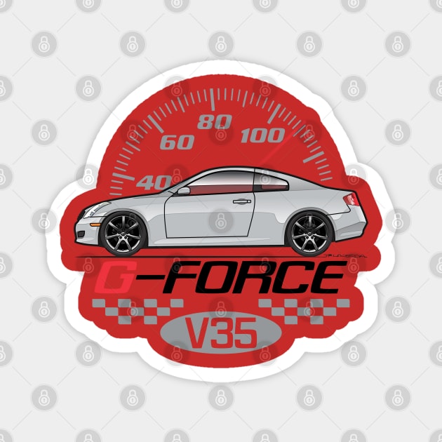G-Force V35 Silver Magnet by JRCustoms44