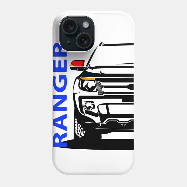 Ford Ranger Phone Case by gaplexio