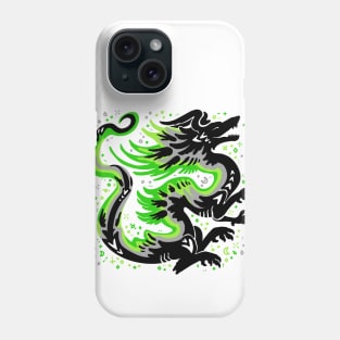 Aromantic Flag Dragon Phone Case