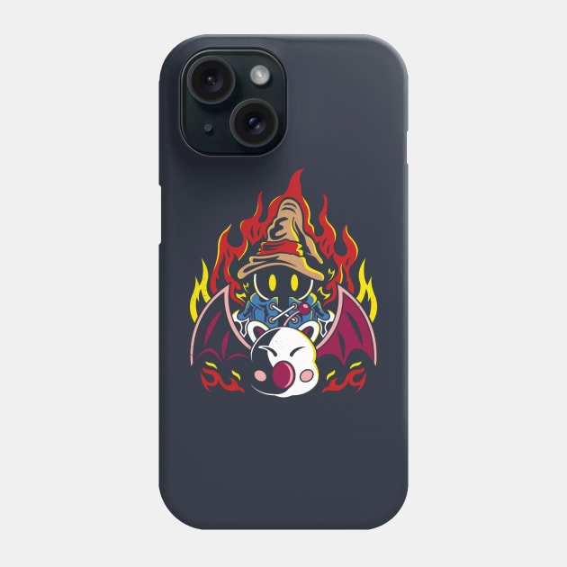 Vivi and Moogle Phone Case by logozaste