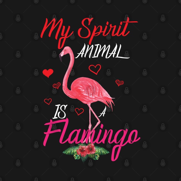 My spirit animal is a flamingo shirt by soufibyshop