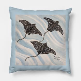 Spotted Eagle Rays Pillow