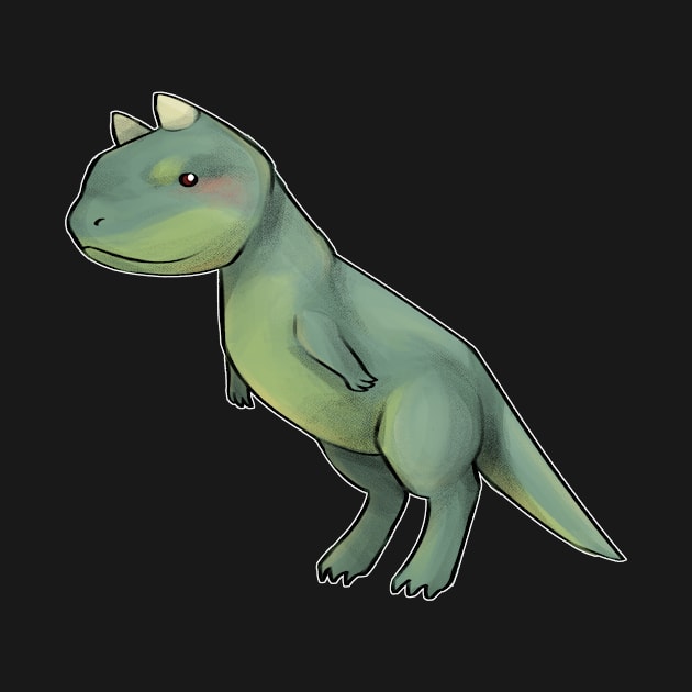 Cute Carnotaurus Dino by illstarred