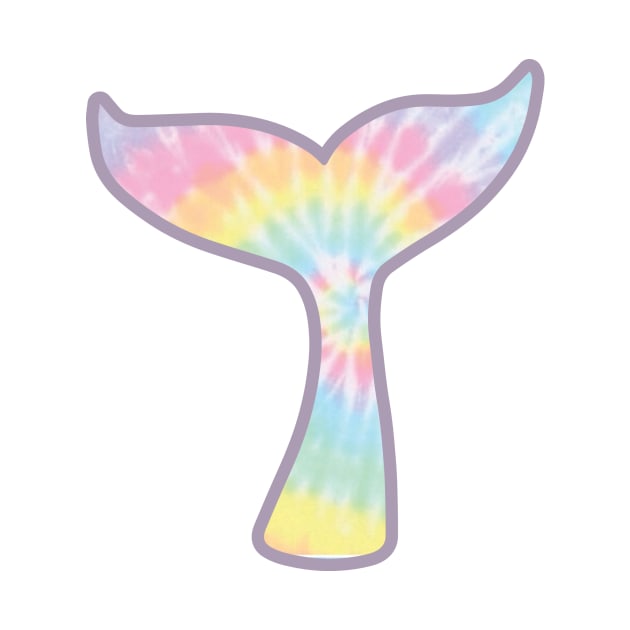 Mermaid Tail - tie dye by emilystp23