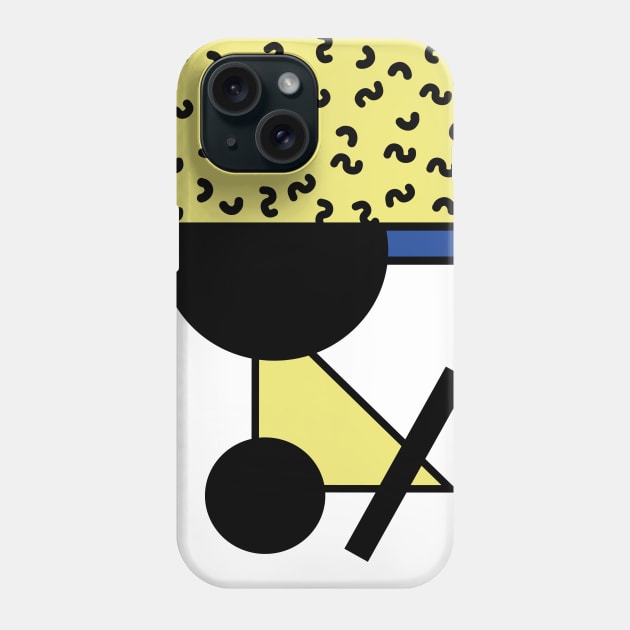 Memphis Poster II Phone Case by fivemmPaper